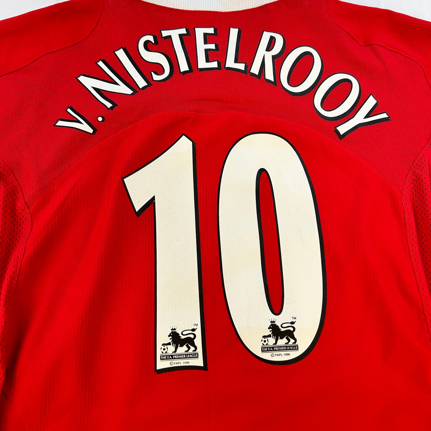 Manchester United 2004-2005 Home Shirt - Extra Large - Van Nistelrooy 10 - T90