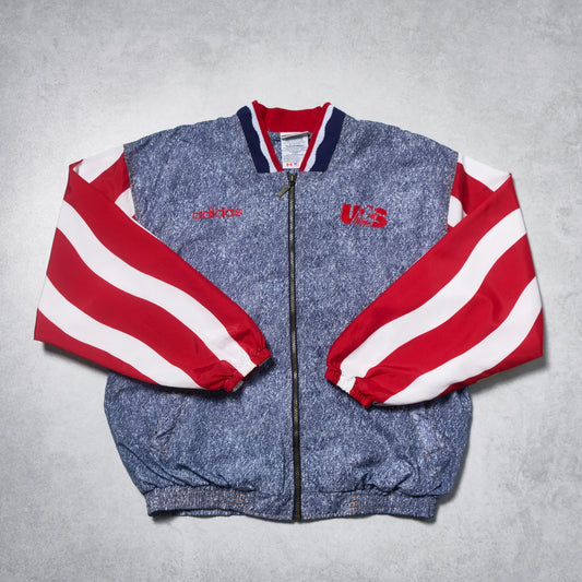 1994 USA Training Track Football Jacket Adidas (M)