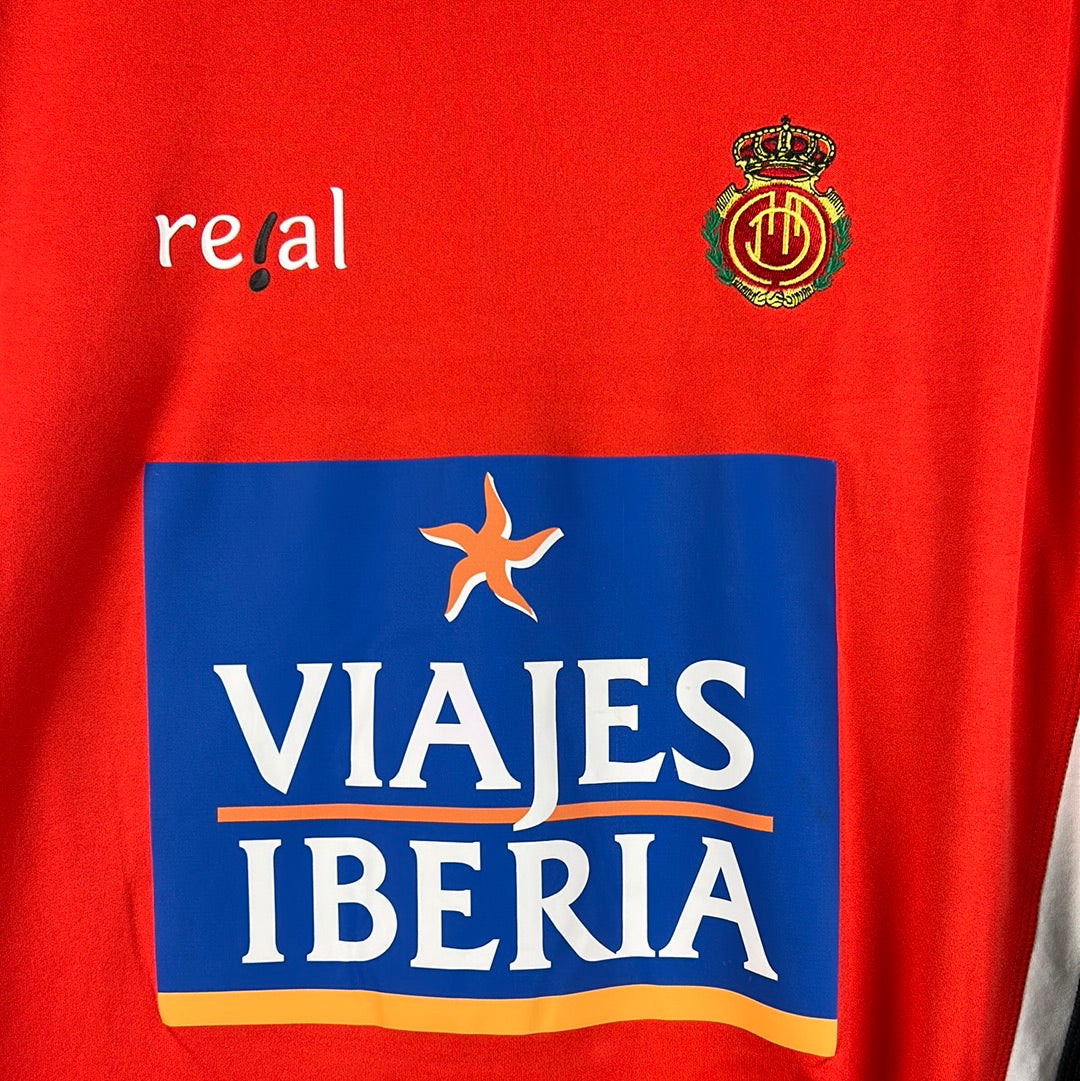 Real Mallorca 2005-2006 Player Issue L/S Home Shirt - XL - Victor 19