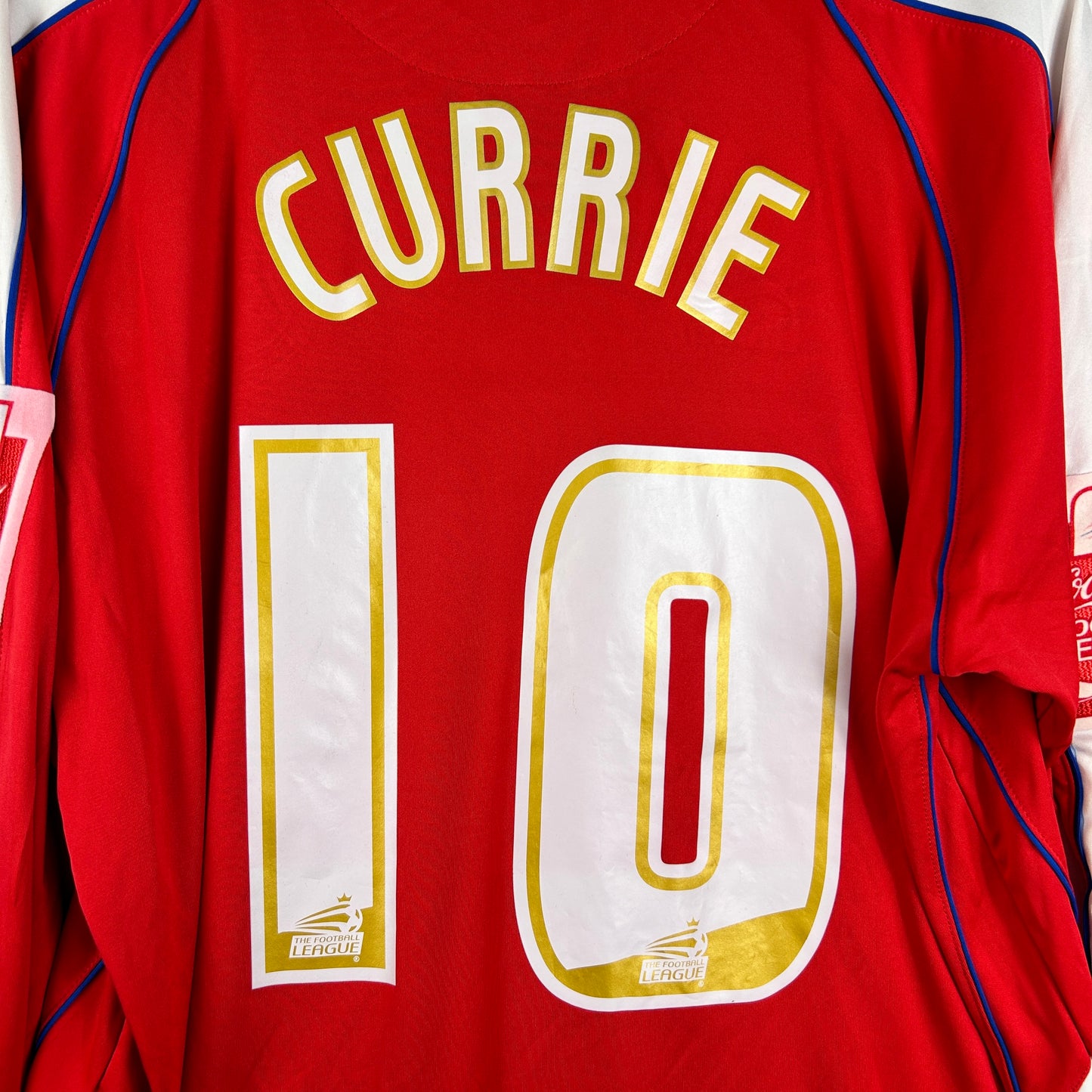 Chesterfield FC Match Worn/ Issued Away Shirt - Currie 10