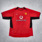 2002/04 Manchester United Home Shirt Nike Beckham (L/XL)