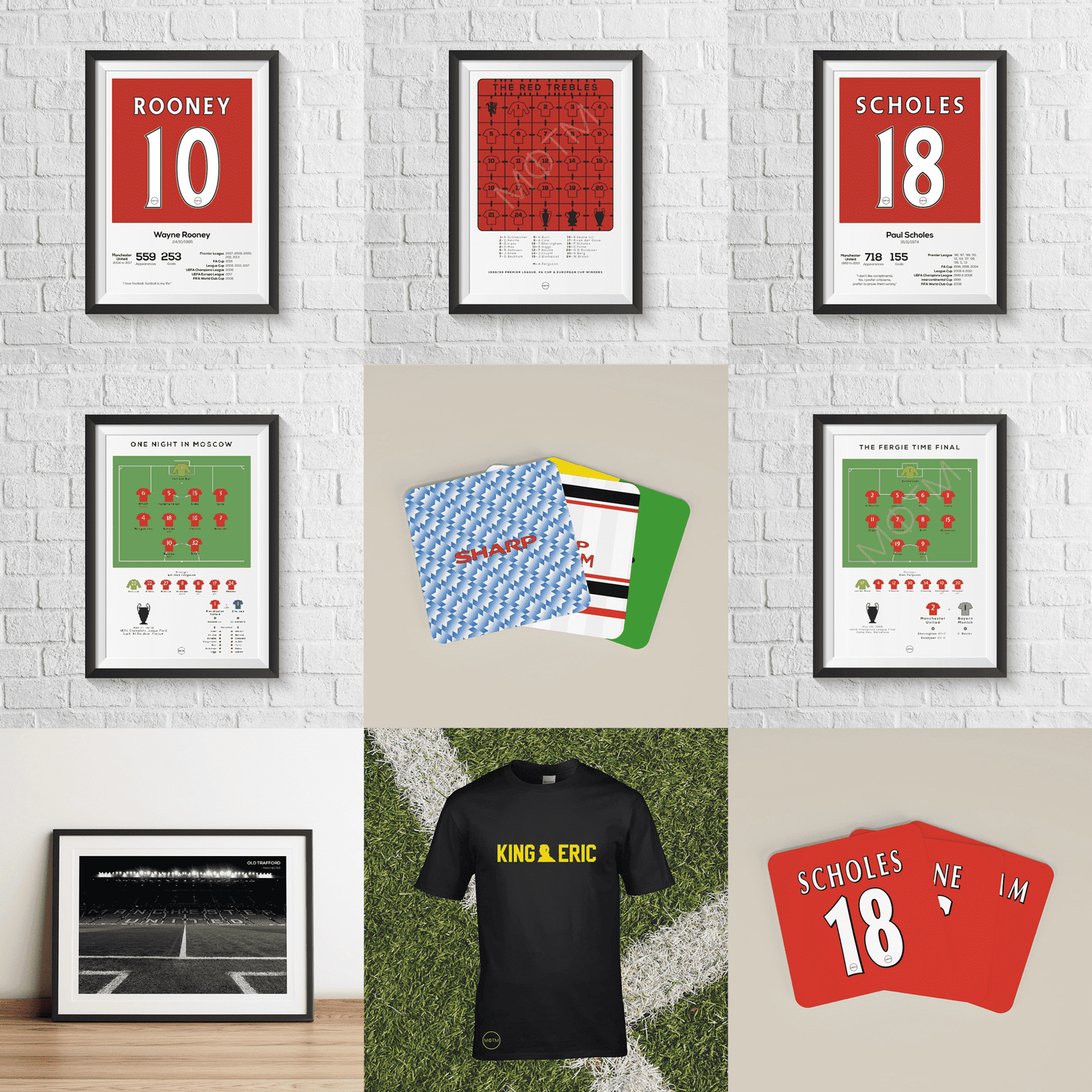 Bryan Robson Legend Stats Print