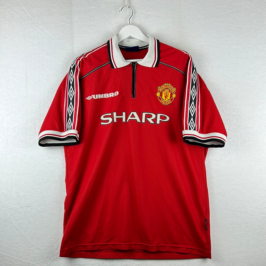 Manchester United 1998/1999 Home Shirt - Extra Large - Excellent Condition