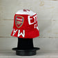 Arsenal 2022/2023 Upcycled Home Shirt Bucket Hat