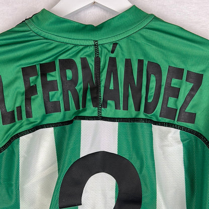 Real Betis 2004/2005 Match Worn Home Shirt - L.Fernandez