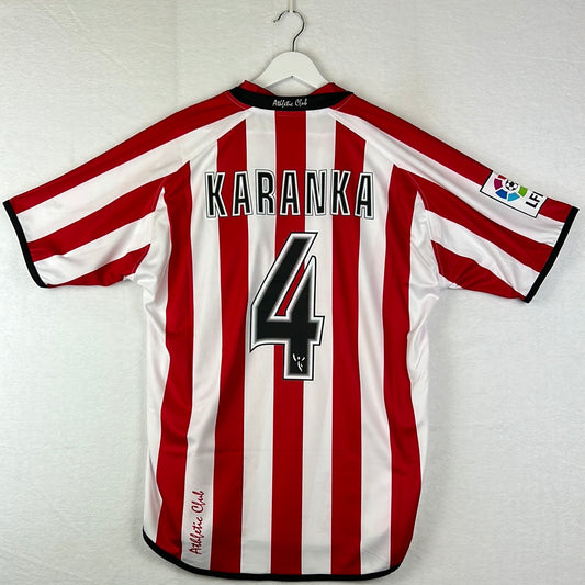 Athletic Bilbao 2004/2005 Player Issue Home Shirt