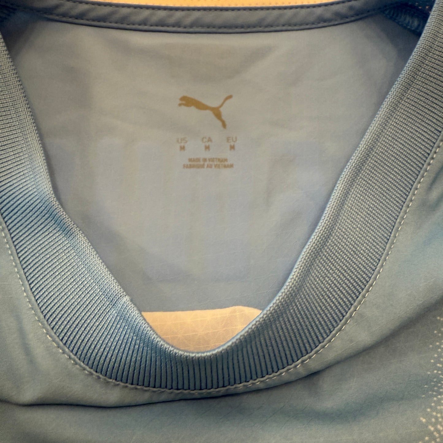 Manchester City 2025-2026 Match Issued Home Shirt