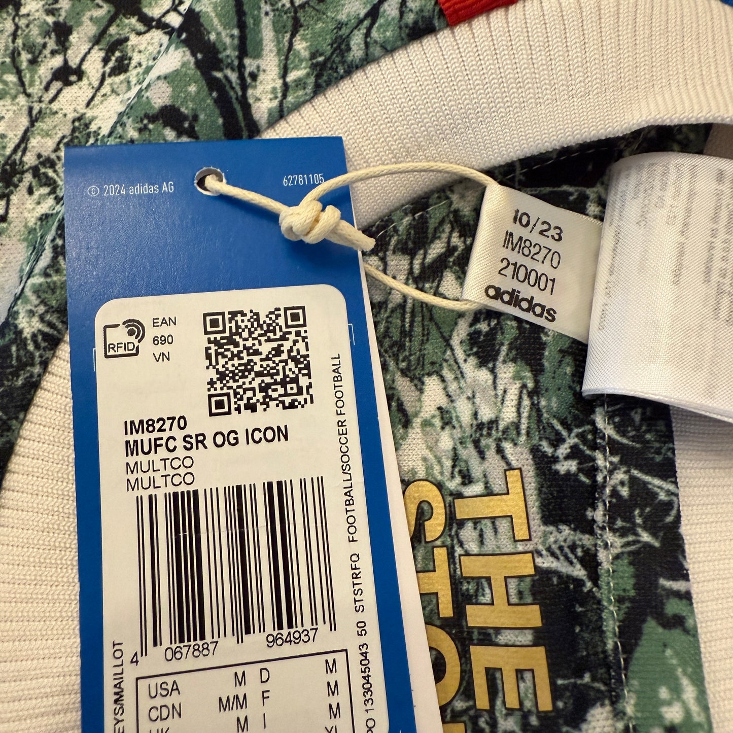 Manchester United Stone Roses Icons Shirt - Authentic - BNWT