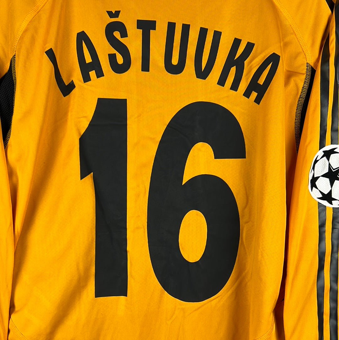 Shakhtar Donetsk Player Issue Goalkeepers Shirt - Lastuvka 16 - Champions League