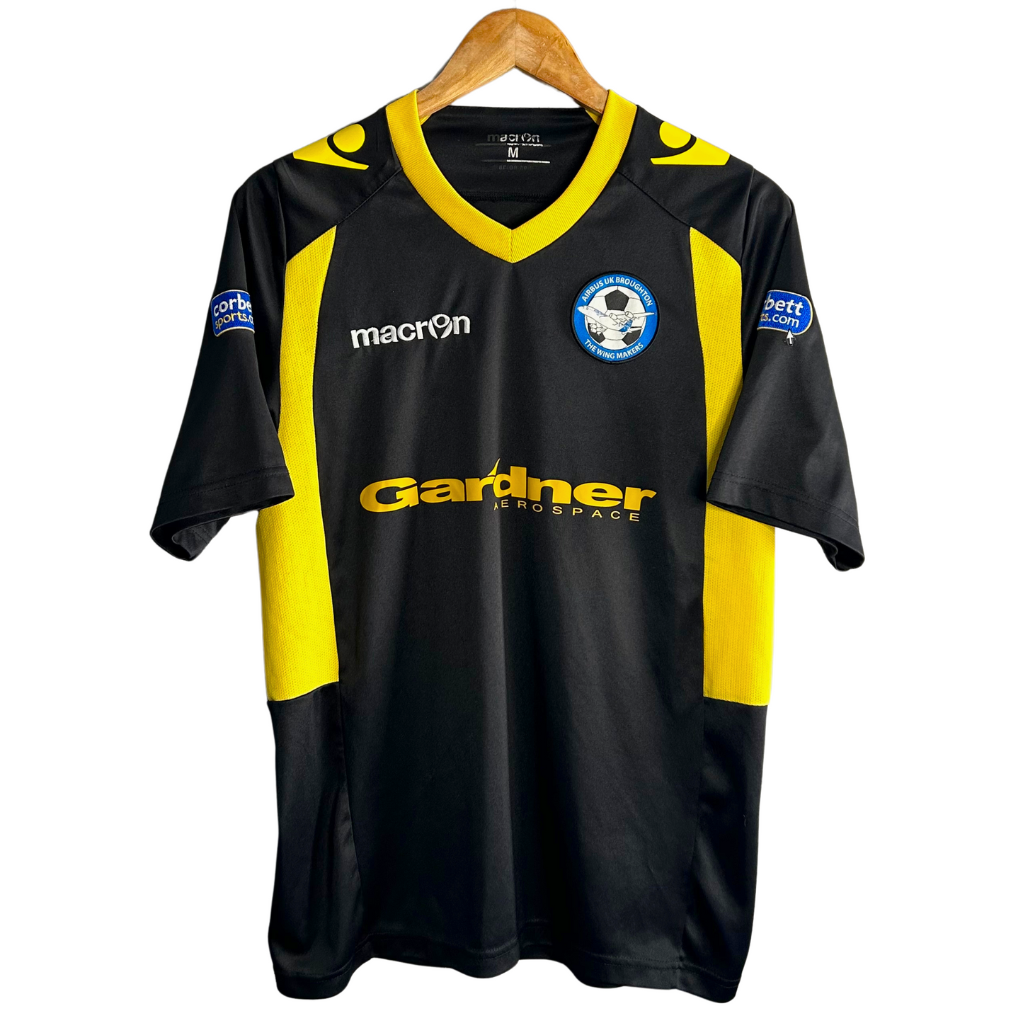 2013-14 Airbus UK Broughton Match-Worn Away Shirt - M