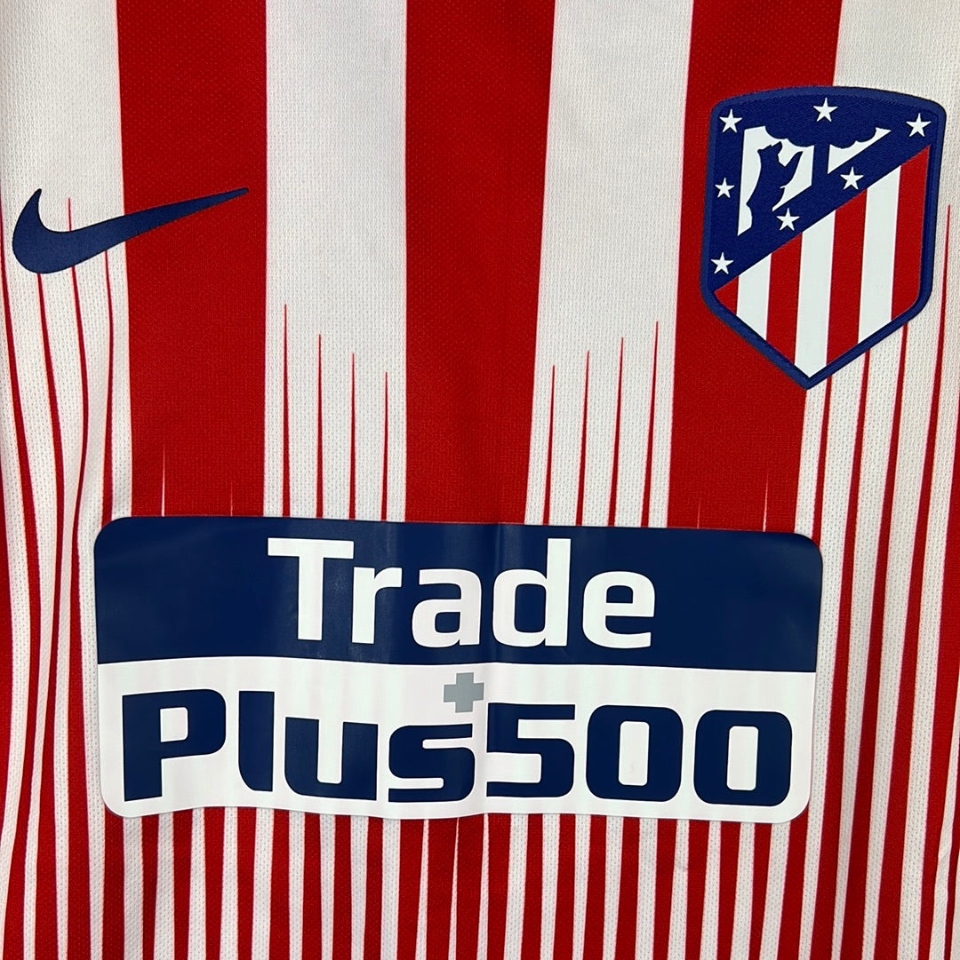 Atletico Madrid 2018/2019 Home Shirt - Extra Large - Excellent