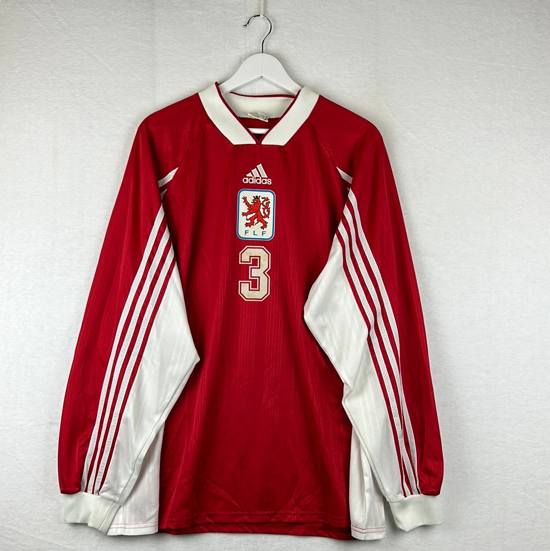 Luxembourg 1998 Match Worn Shirt