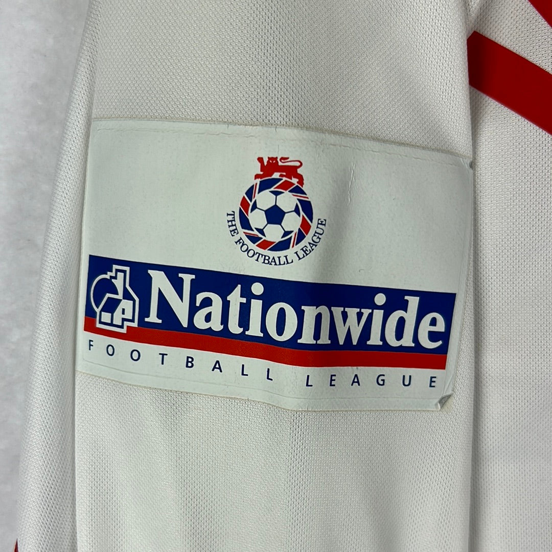 Nottingham Forest 2001/2002 Match Worn Away Shirt - Williams 29