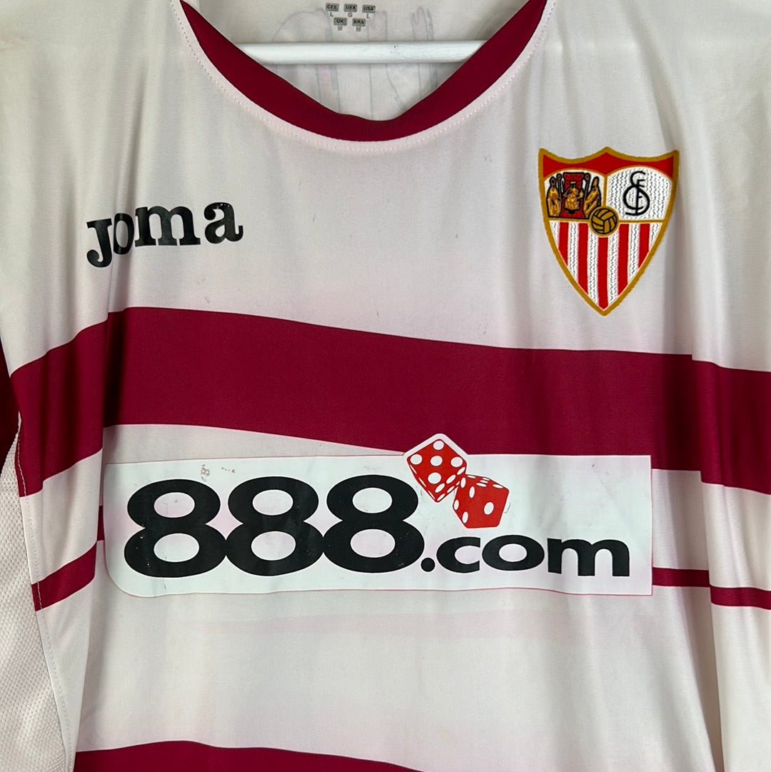 Sevilla 2006/2007 Player Issue European Home Shirt - Duda 5