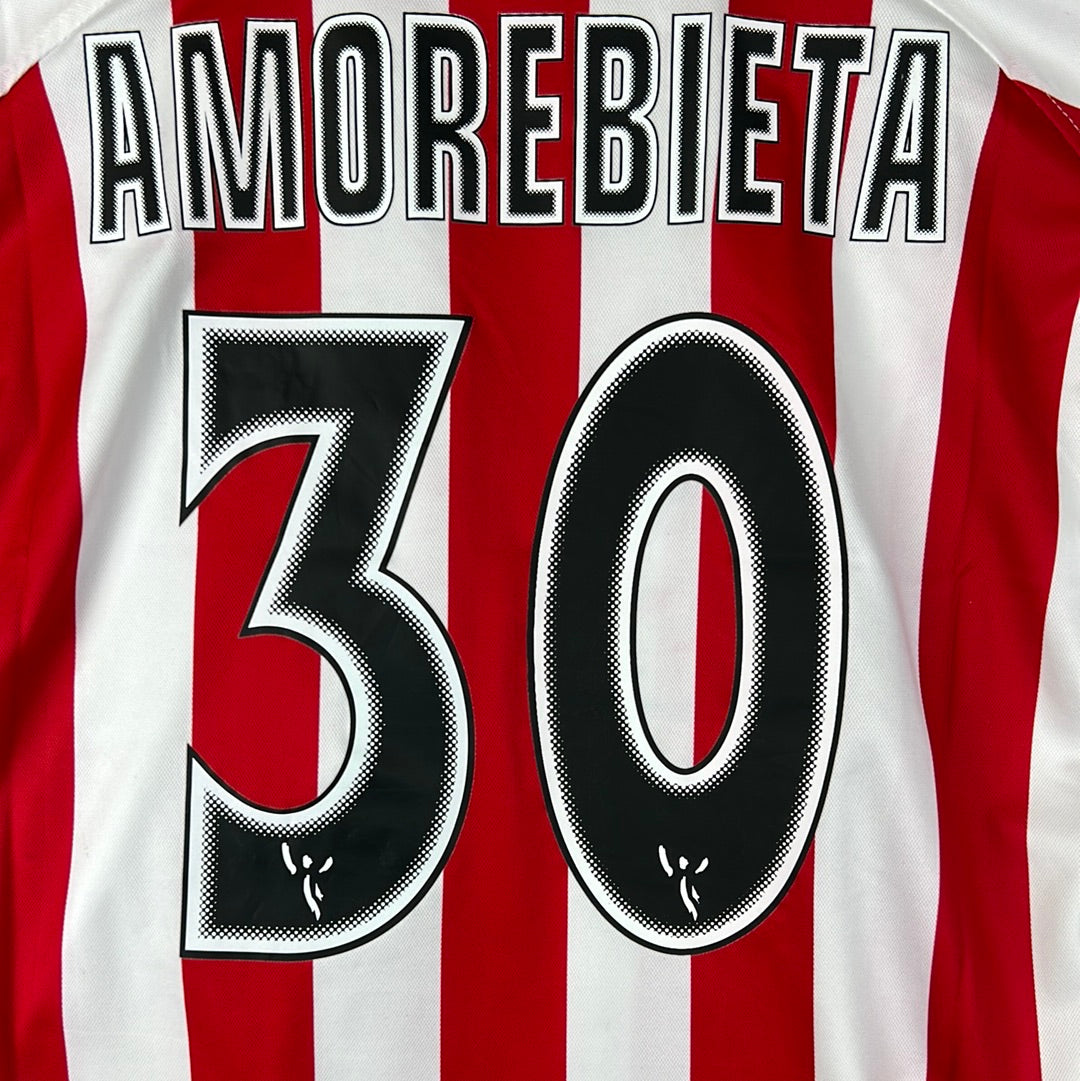 Athletic Bilbao 2005/2006 Player Issue Home Shirt - Amorebieta 30