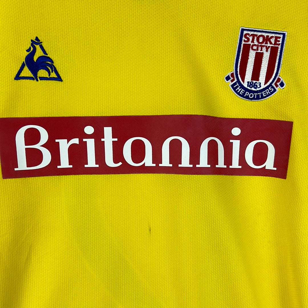 Stoke City 2008/2009 Match Worn Away Shirt - Kitson 12