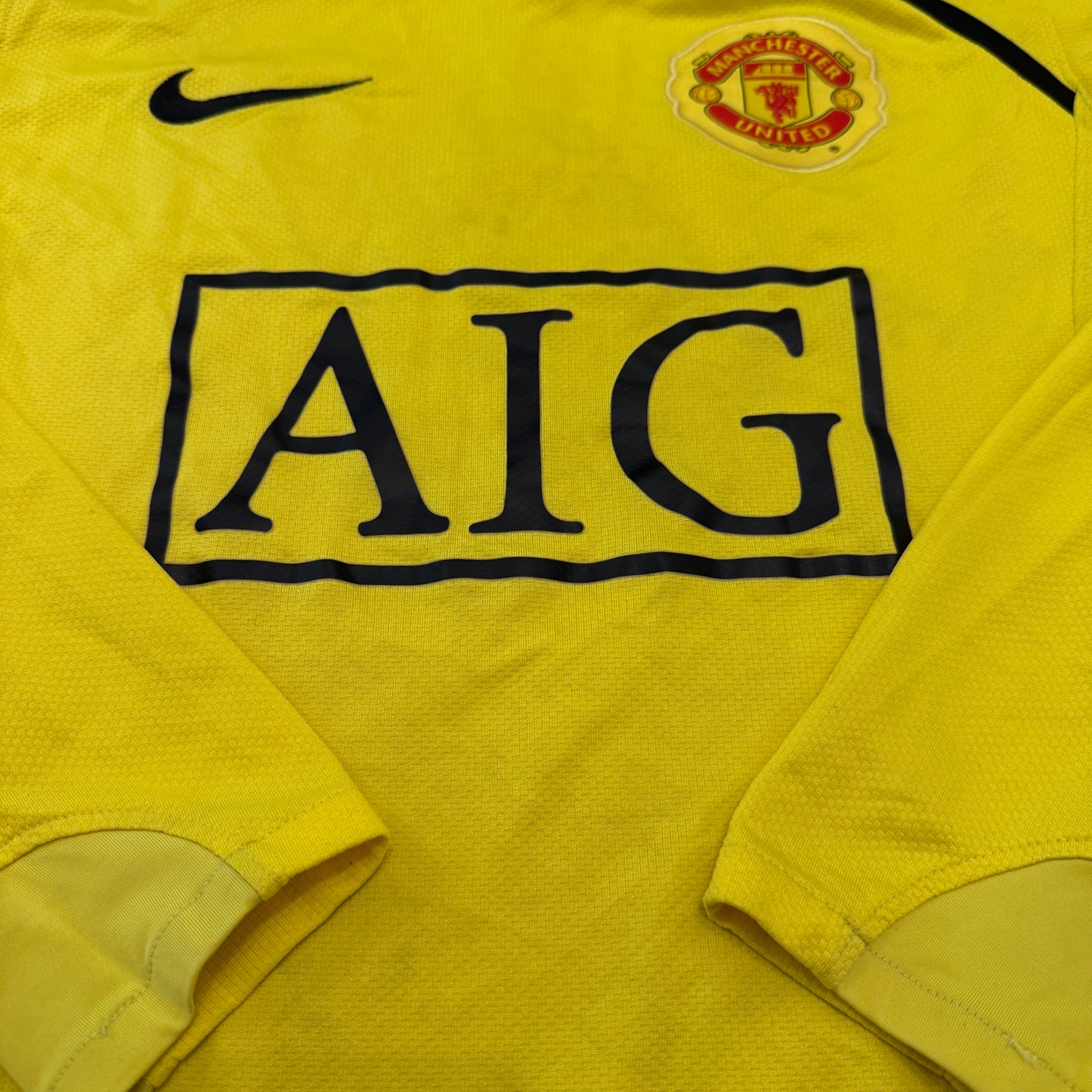 Manchester United 2008 Goalkeeper Shirt - Medium - 1 VAN DER SAR