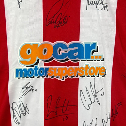 Lincoln City 2010/2011 Signed Home Shirt - Squad Signed