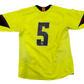 Yellow sports jersey with number 5 