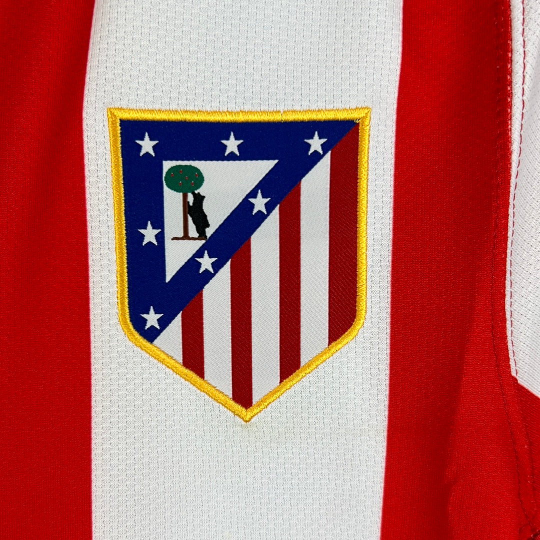 Atletico Madrid 2007/2008 Player Issue Home Shirt - Forlan 7