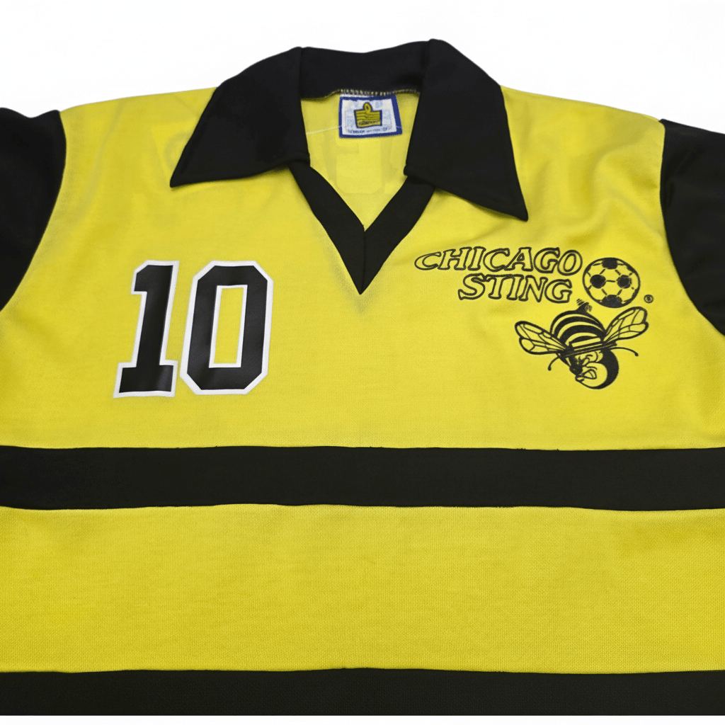 1976 Chicago Sting Home Football Shirt (S) Admiral #10 Margetic (BNWTs)