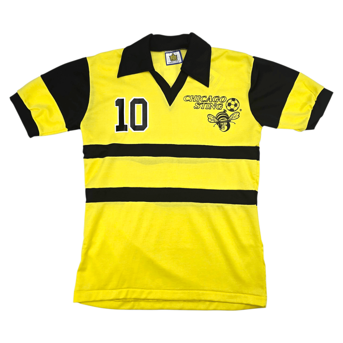 1976 Chicago Sting Home Football Shirt (S) Admiral #10 Margetic (BNWTs)