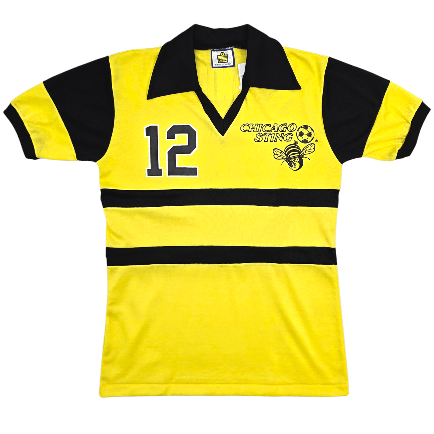 1976/78 Chicago Sting Home Football Shirt (S) Admiral #12 Granitza (BNWTs)
