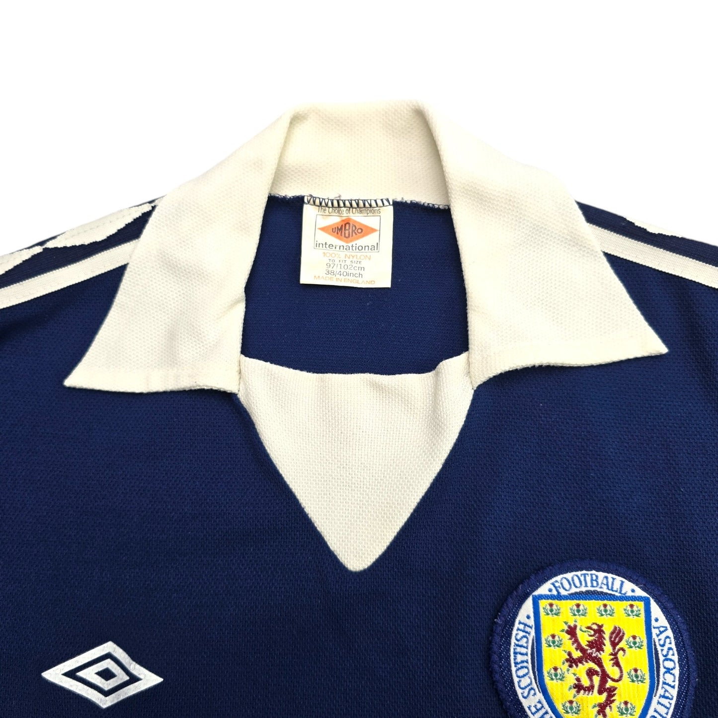 1976/79 Scotland Home Football Shirt (M) Umbro