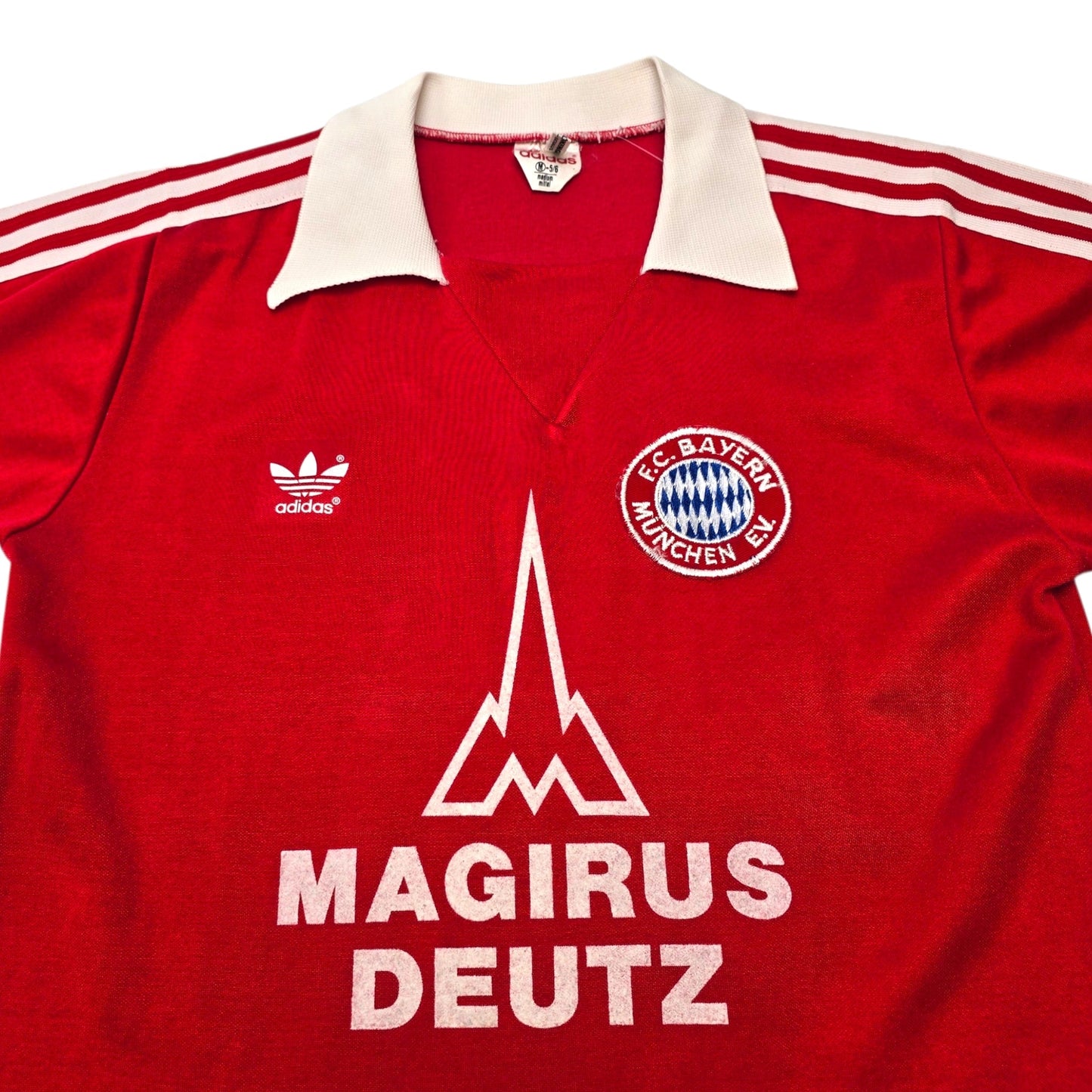1978/79 Bayern Munich Home Football Shirt (M) Adidas