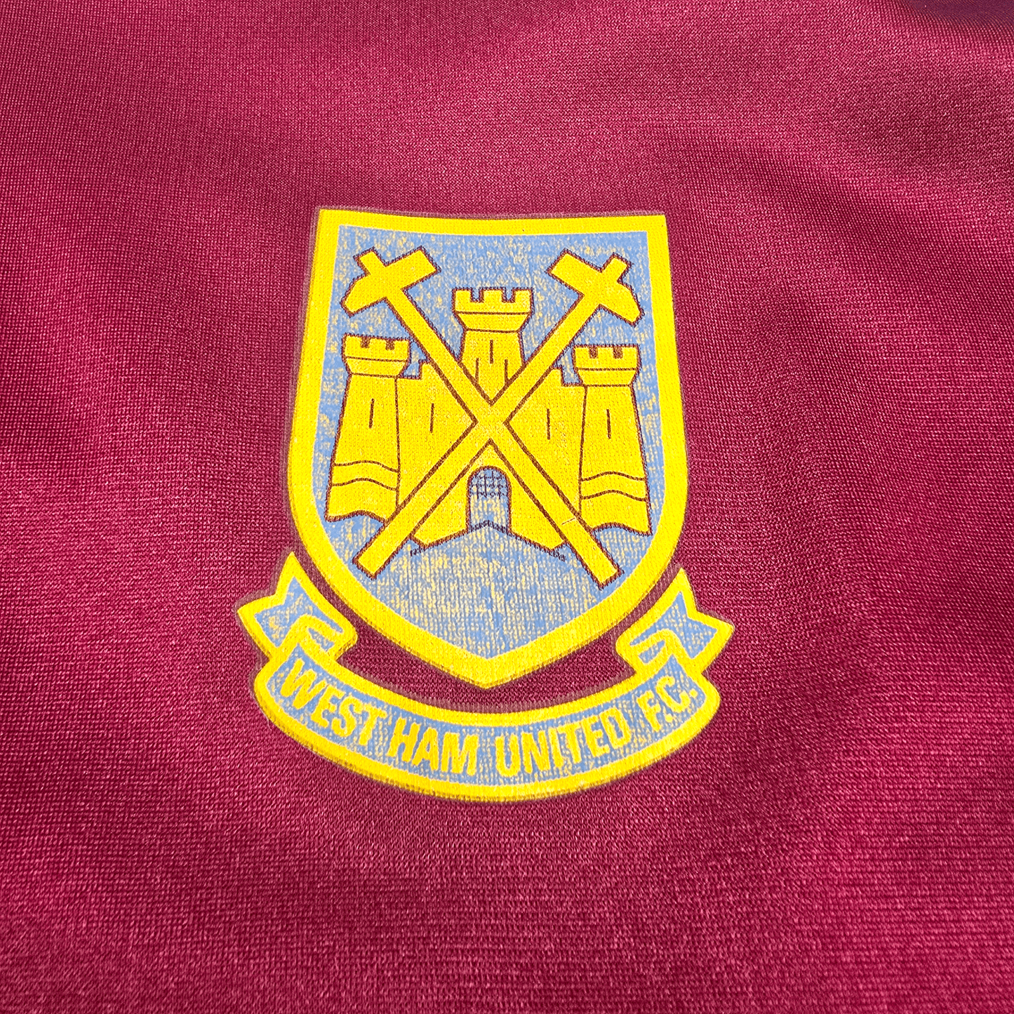 1980/83 West Ham United Home Football Shirt (M) Adidas