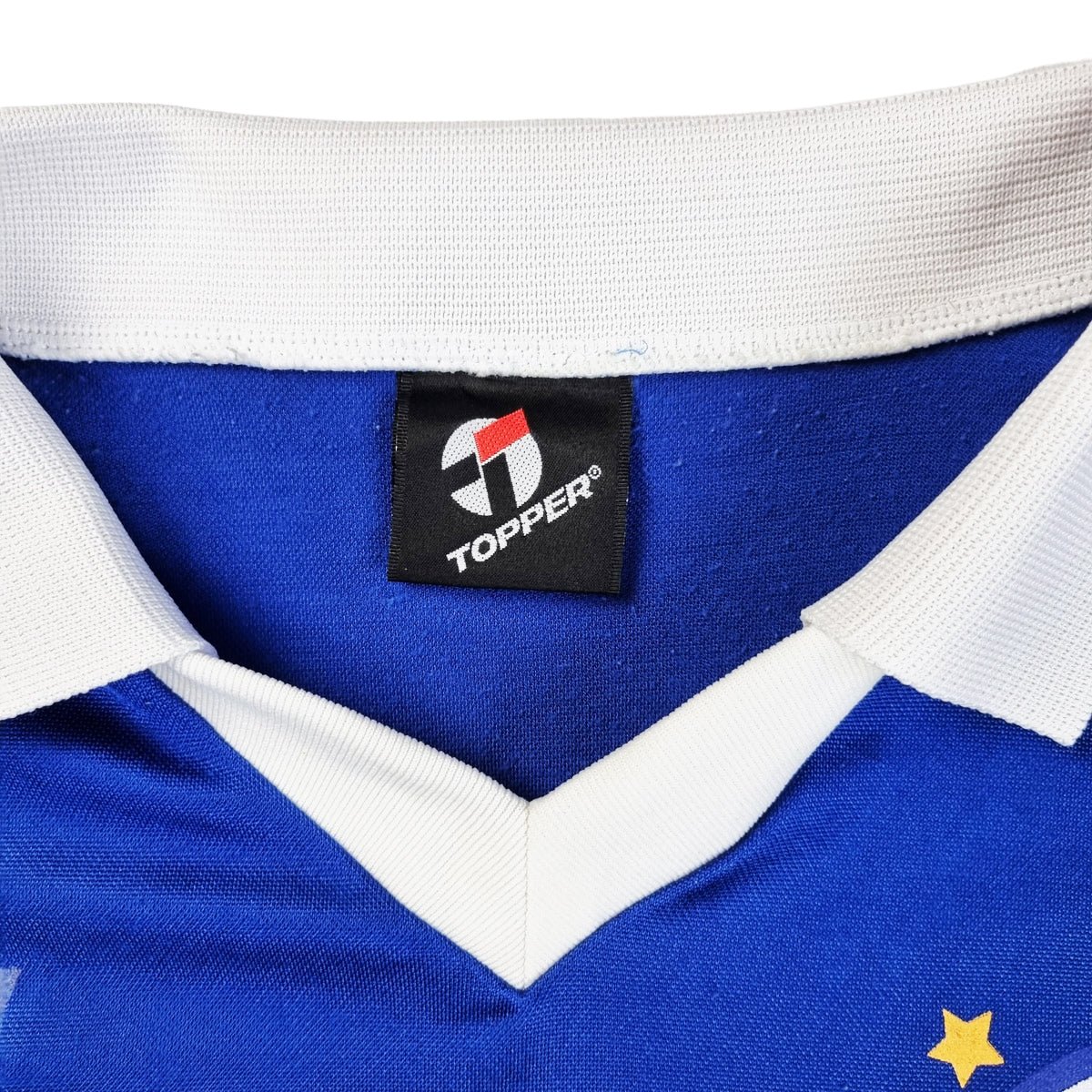1985/88 Brazil Away Football Shirt (M) Topper #18 Socrates