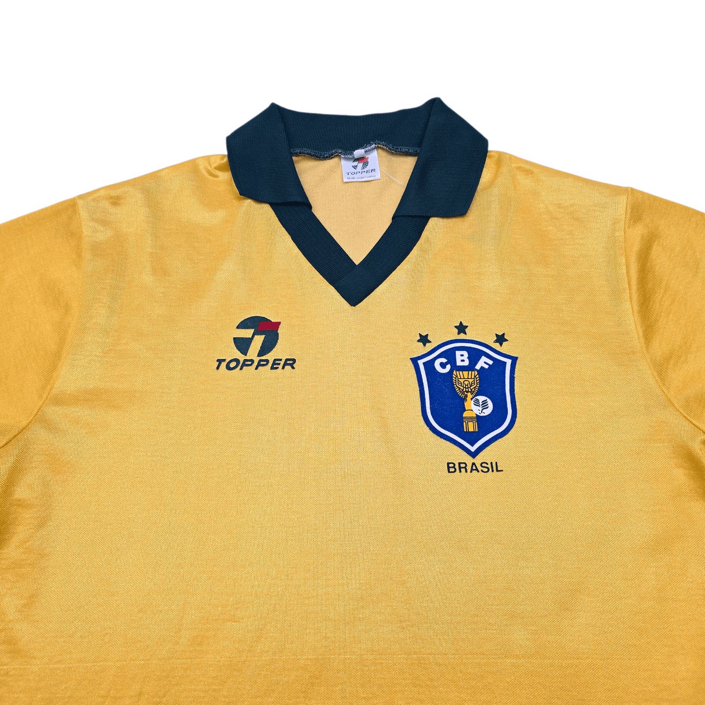 1985/88 Brazil Home Football Shirt (XL) Topper