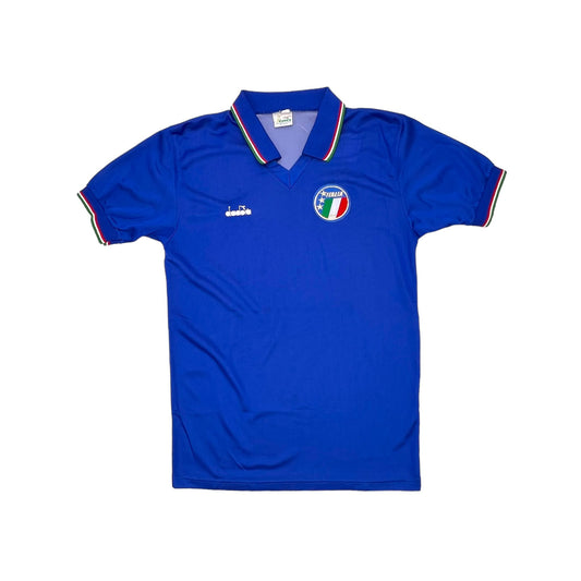 1986/90 Italy Home Football Shirt (M) Diadora