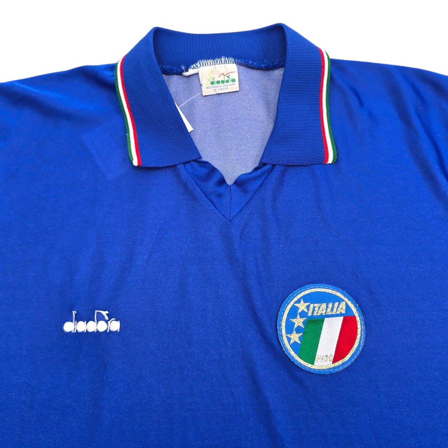 1986/90 Italy Home Football Shirt (M) Diadora