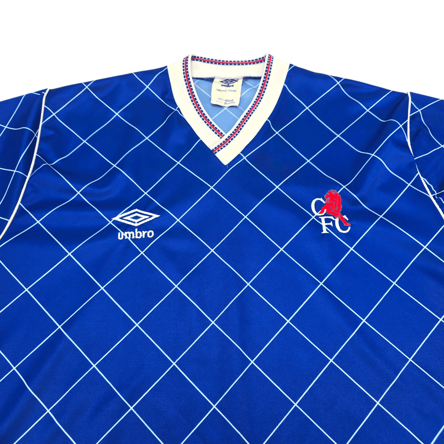 1987/89 Chelsea Home Football Shirt (L) Umbro