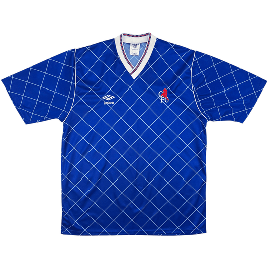 1987/89 Chelsea Home Football Shirt (L) Umbro