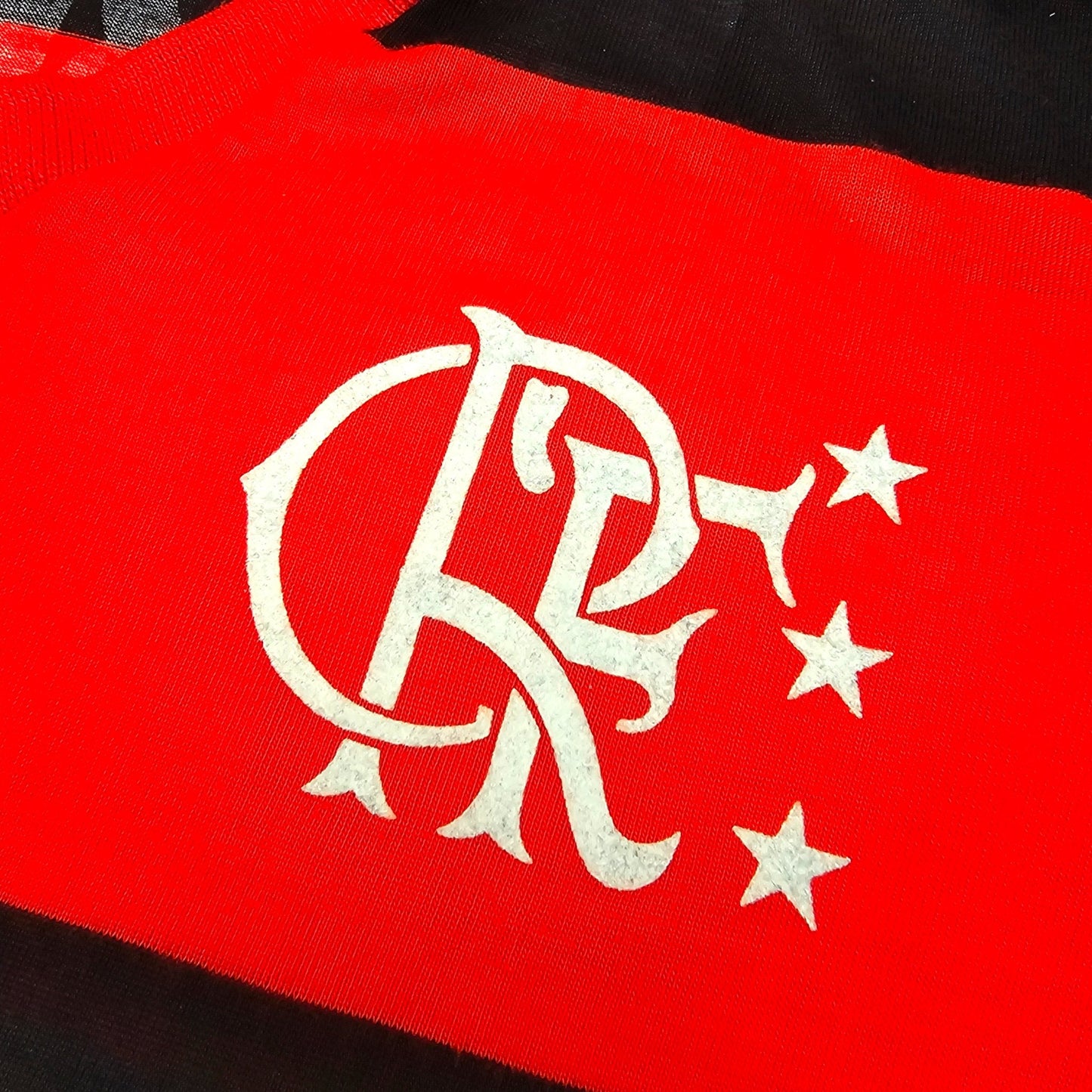 1987/90 Flamengo Home Football Shirt (L) Adidas #10 (Zico)