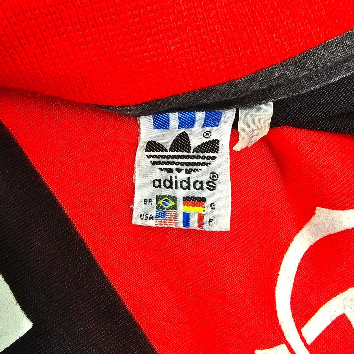 1987/90 Flamengo Home Football Shirt (L) Adidas #10 (Zico)