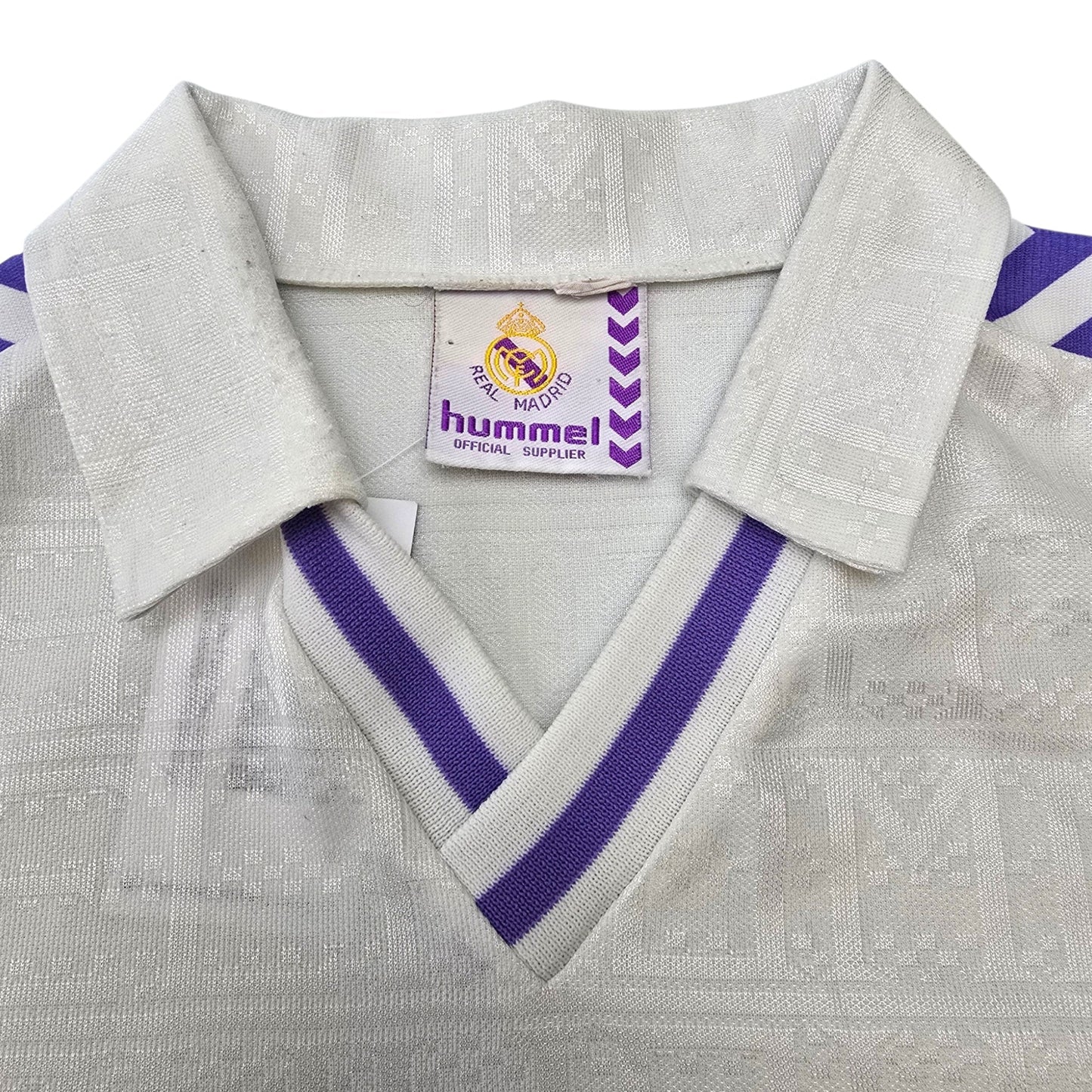 1988/89 Real Madrid Home Football Shirt (XL) Hummel