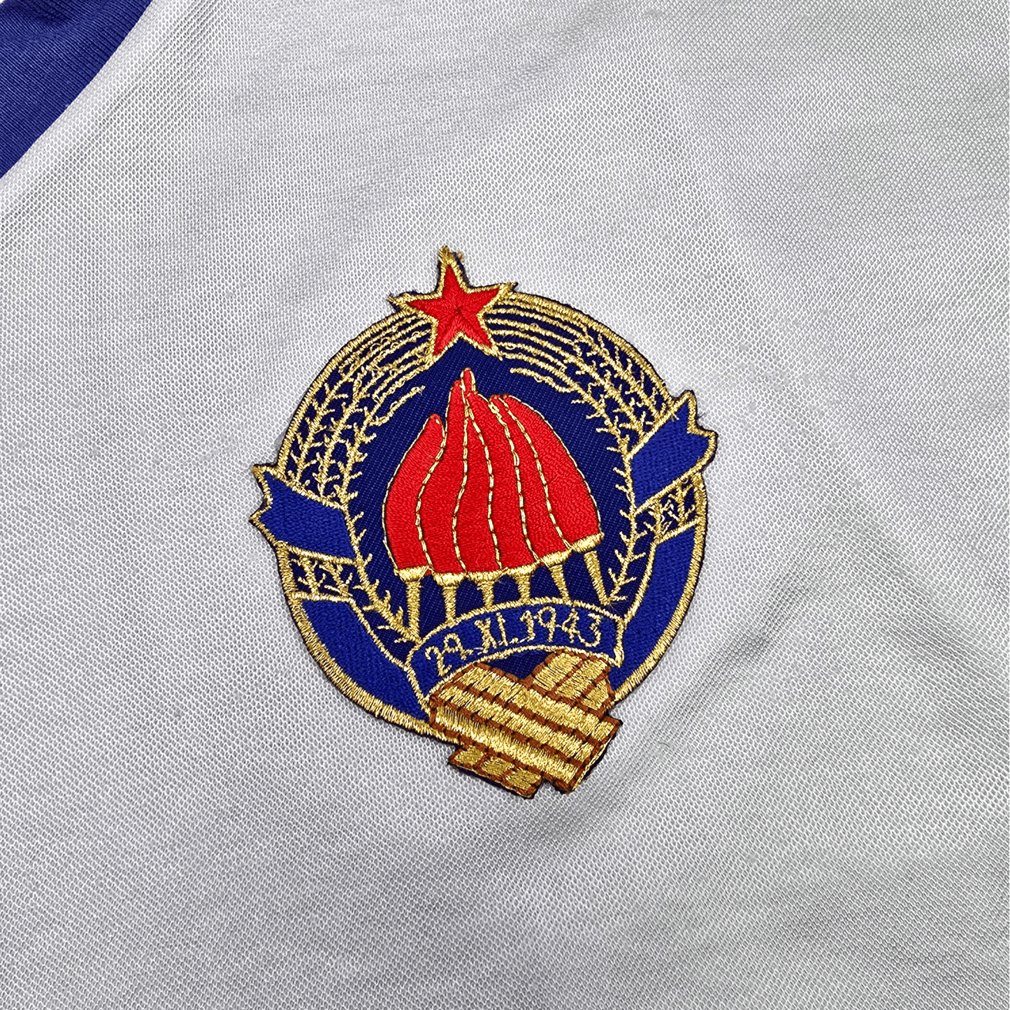 1988/89 Yugoslavia Away Football Shirt (L) Adidas (Upgraded Template)