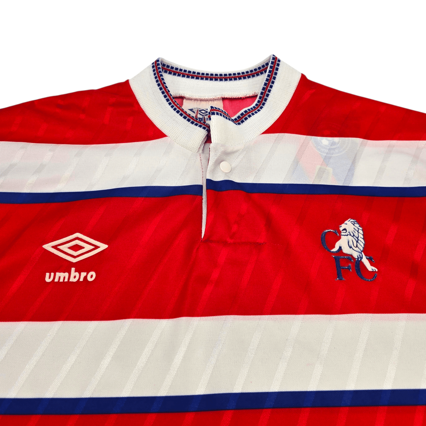 1988/90 Chelsea Away Football Shirt (M) Umbro