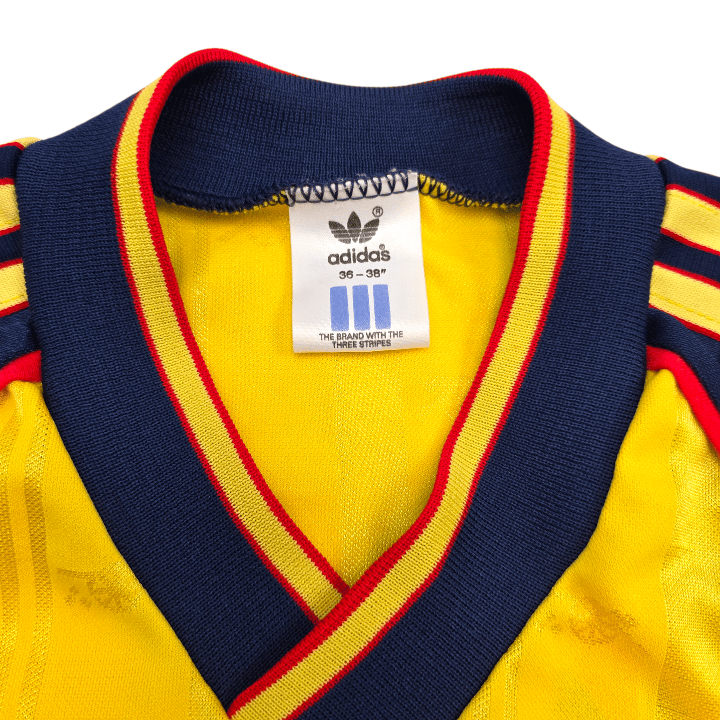 1988/91 Arsenal Away Football Shirt (S) Adidas