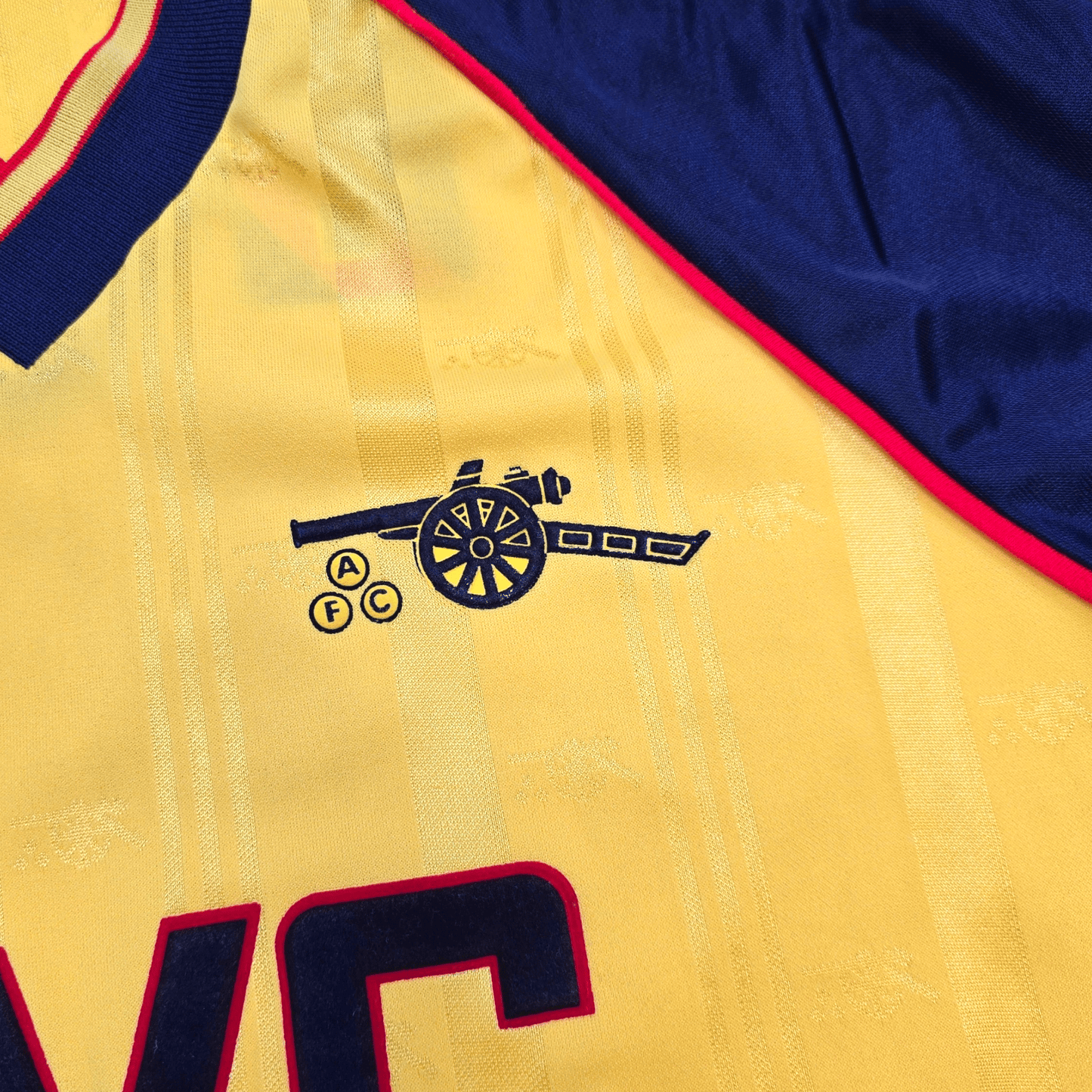1988/91 Arsenal Away Football Shirt (S) Adidas