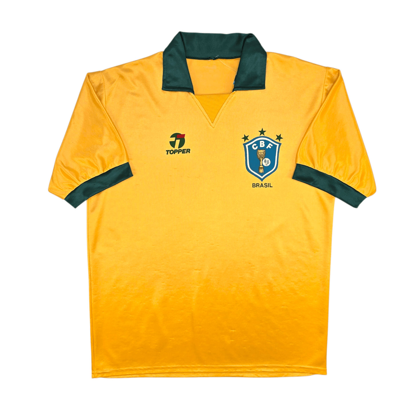 1988/91 Brazil Home Football Shirt (XL) Topper