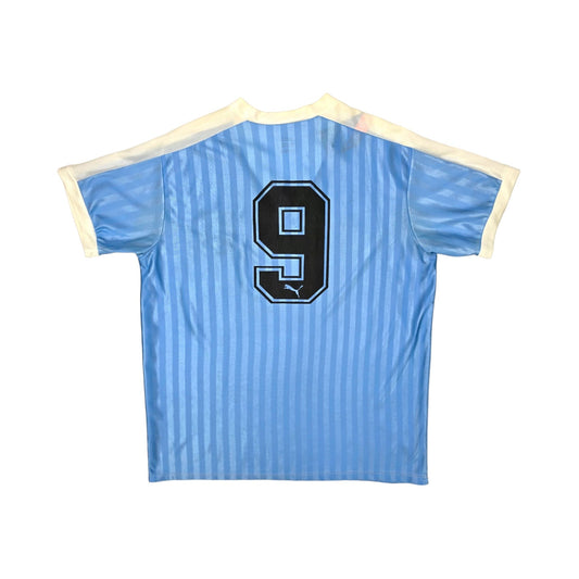 1989/90  Uruguay Home Football Shirt (XL) Puma #9 (Francescoli)