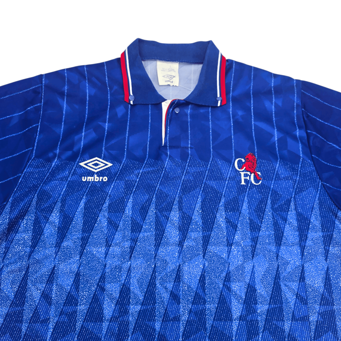 1989/91 Chelsea Home Football Shirt (L) Umbro
