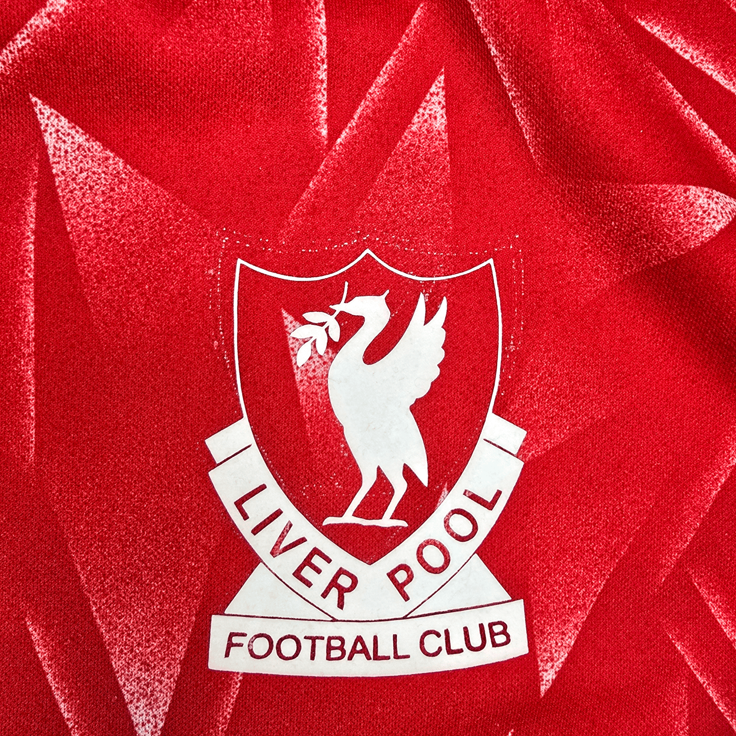 1989/91 Liverpool Home Football Shirt (L) Adidas