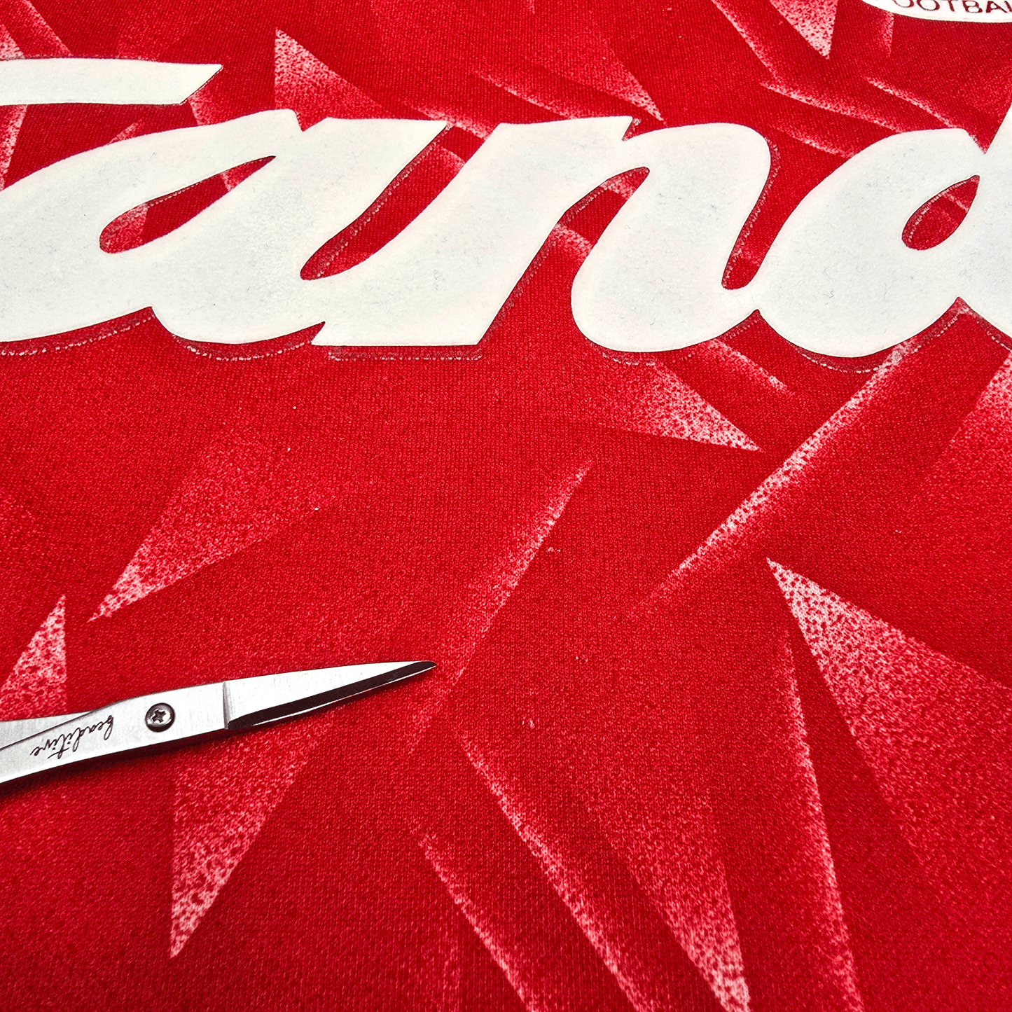 1989/91 Liverpool Home Football Shirt (L) Adidas