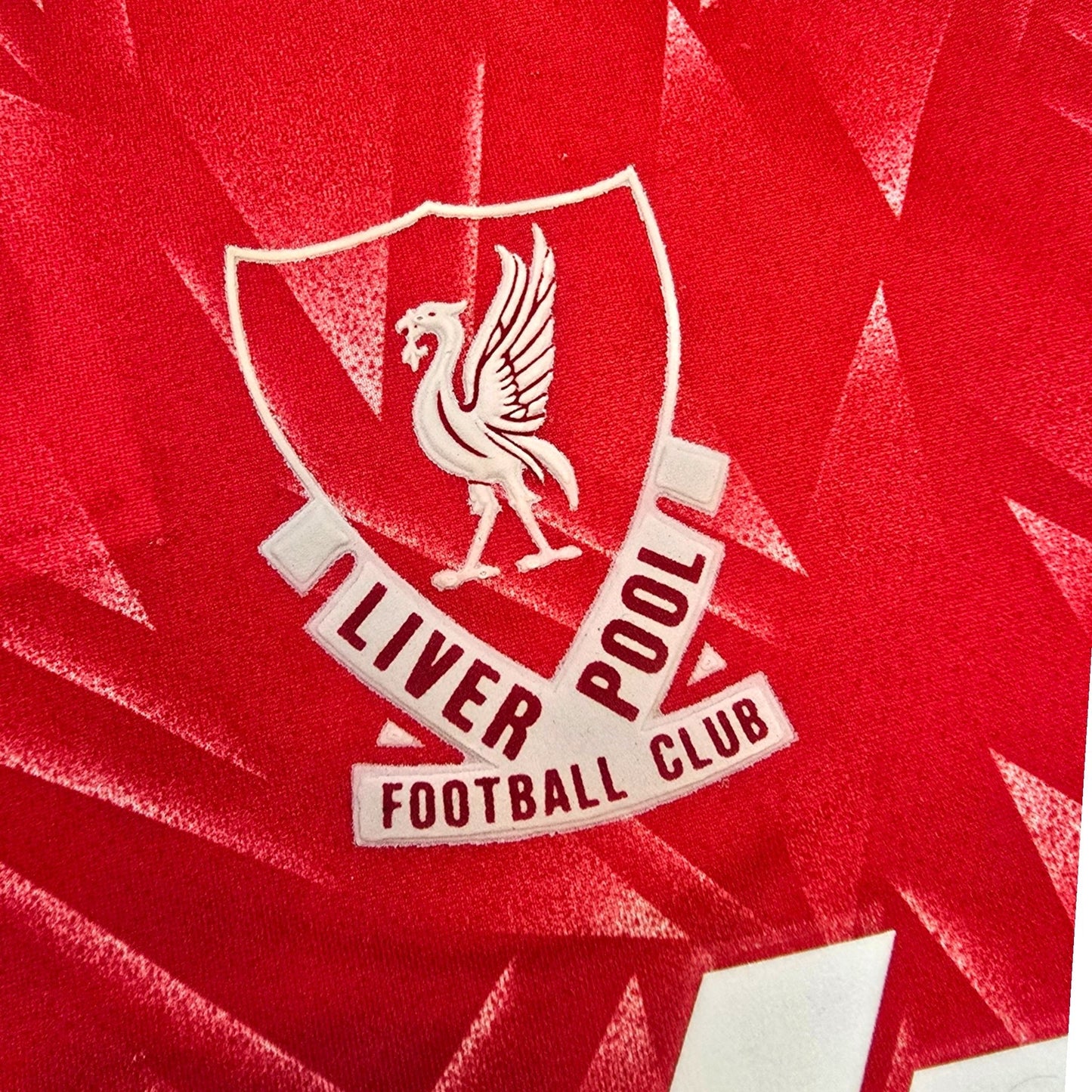 1989/91 Liverpool Home Football Shirt (M) Adidas