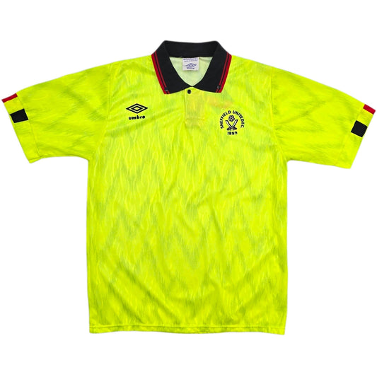 1989/91 Sheffield United Away Football Shirt (S) Umbro
